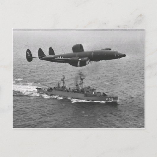 Carte Postale Constellation superbe de Lockheed WV-2 (Devant)