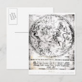 Carte Postale Constellations de l'hémisphère Sud (Devant / Derrière)