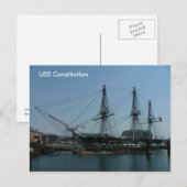 Carte Postale Constitution américaine (Devant / Derrière)
