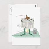 Carte Postale Constitutionnel du matin (Devant / Derrière)