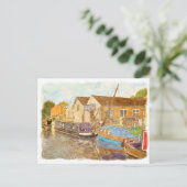 Carte Postale Constructeurs de bateaux (Debout devant)