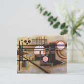 Carte Postale Construction adoucie Kandinsky (Debout devant)