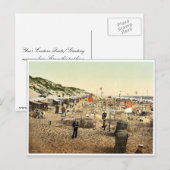 Carte Postale Construction de châteaux de sable, Westerland, Syl (Devant / Derrière)