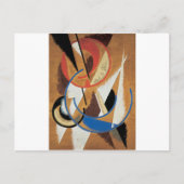 Carte Postale Construction de la Force spatiale par Lyubov Popov (Devant)