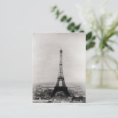 Carte Postale Construction de la Tour Eiffel (Debout devant)