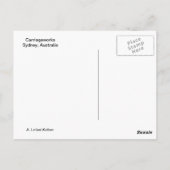 Carte Postale Construction des transports (Dos)