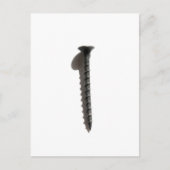 Carte Postale Construction du bâtiment de vis noir autobloquant (Devant)