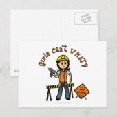 Carte Postale Construction légère (Devant / Derrière)