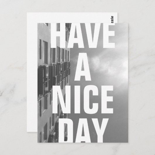 Carte Postale Construction&Sky (Devant / Derrière)