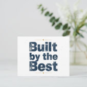 Carte Postale Construit par la Meilleure Typographie (Debout devant)