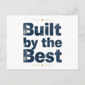 Carte Postale Construit par la Meilleure Typographie (Devant)