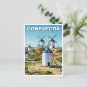 Carte Postale Consuegra Espagne Travel (Debout devant)
