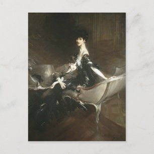 Carte Postale Consuelo Vanderbilt et Son Ivor, Giovanni Boldini