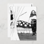 Carte Postale Conte de fées - Illustration 5 (Devant / Derrière)