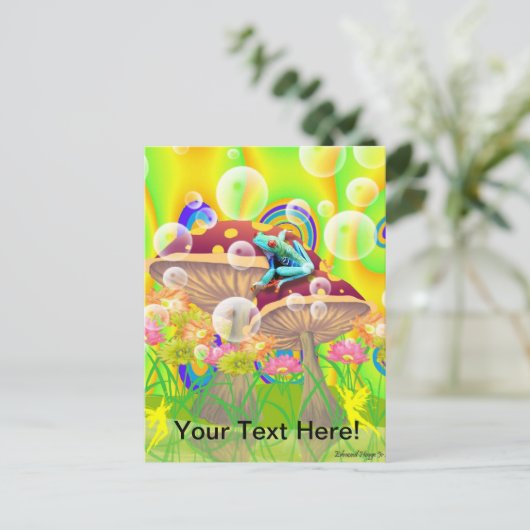 Carte Postale Conte équitable (Debout devant)