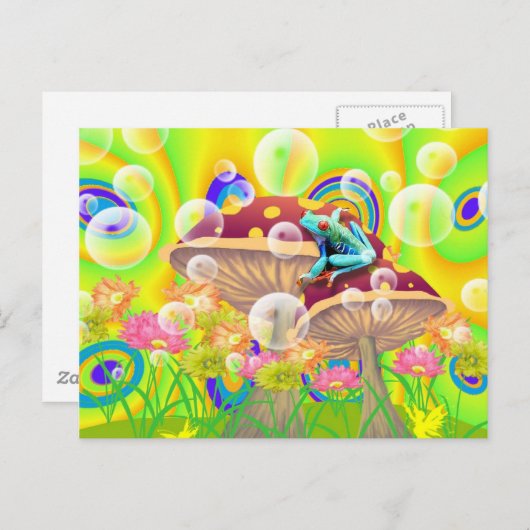 Carte Postale Conte équitable (Devant / Derrière)