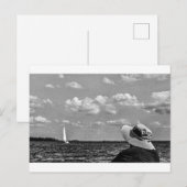 Carte Postale contemplatif (Devant / Derrière)