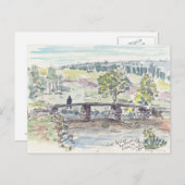 Carte postale Contemplation (Devant / Derrière)