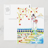 Carte Postale Contemplation (Devant / Derrière)