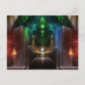 Carte Postale Contempler L'Art Fractal De L'Oz (Devant)