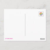 Carte Postale Contemporary Affection: Dual Portrait in Modern Li (Dos)