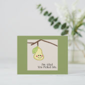 Carte Postale Content Que Tu M'Aies Choisi (Debout devant)