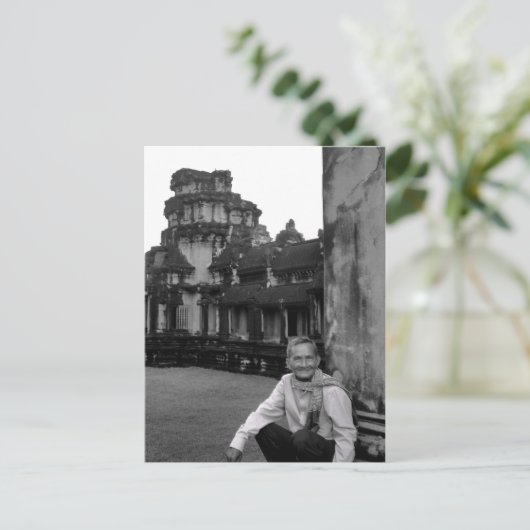 Carte postale CONTENU (Debout devant)