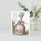 Carte Postale Contenu ~Carte postale Merci (Debout devant)