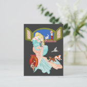 Carte Postale Contes de chats Kitty (Debout devant)