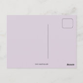 Carte Postale Contes de fées : Blondine et Bonne-Biche (Dos)