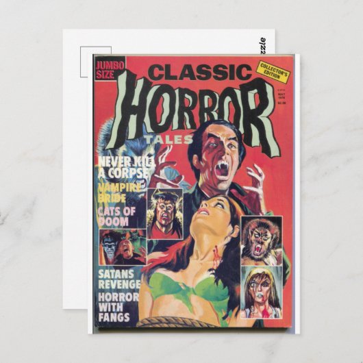 Carte Postale contes d'horreur 3 (Devant / Derrière)