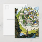 Carte Postale «Contes du Tsar» par Ivan Bilibin (Devant / Derrière)