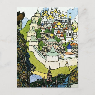 Carte Postale "Contes du tsar" par Ivan Bilibin