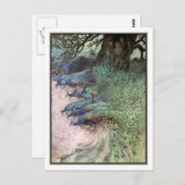 Carte Postale Contes populaires du Bengale par Warwick Goble (Devant / Derrière)