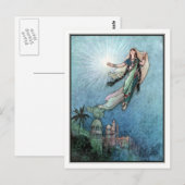 Carte Postale Contes populaires du Bengale par Warwick Goble (Devant / Derrière)