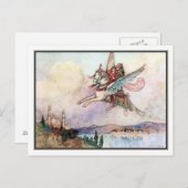 Carte Postale Contes populaires du Bengale par Warwick Goble (Devant / Derrière)