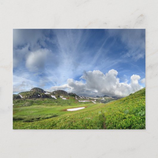 Carte Postale Continental Divide Meadow - Colorado Trail (Devant)