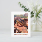 Carte Postale Continuez à aller Inspirational coddiwompling tort (Debout devant)