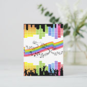 Carte Postale Continuez à danser (Debout devant)