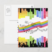 Carte Postale Continuez à danser (Devant / Derrière)