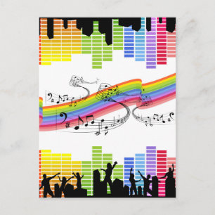 Carte Postale Continuez à danser