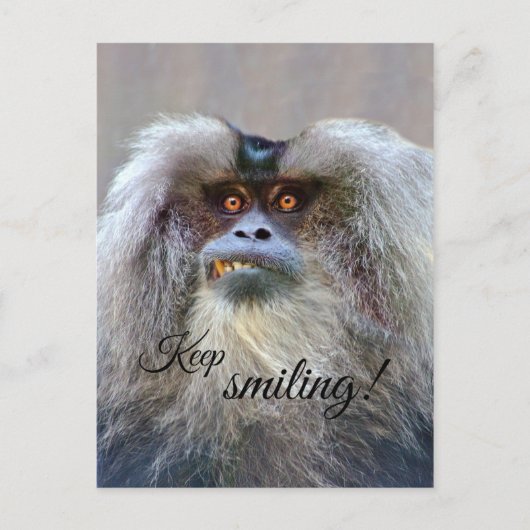 Carte Postale Continuez à sourire ! (Devant)