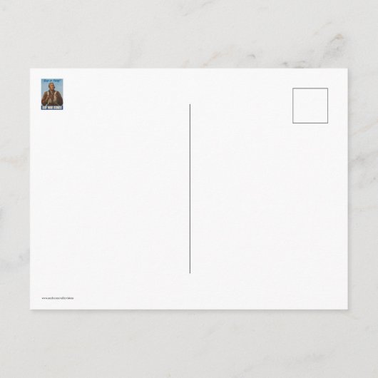 Carte Postale Continuez-Nous À Voler ! (Dos)