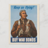 Carte Postale Continuez-Nous À Voler ! (Devant)