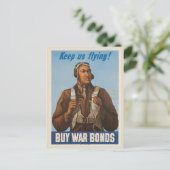 Carte Postale Continuez-Nous À Voler ! (Debout devant)