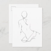 Carte Postale Contour géographique (Devant / Derrière)