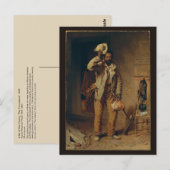 Carte Postale Contraband, Wood - Guerre civile (Devant / Derrière)