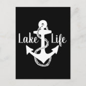 Carte Postale CONTRAINTE DE LAKE nautique recto verso LIFE + ANC (Devant)