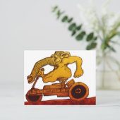 Carte Postale Contraption de montage (Debout devant)