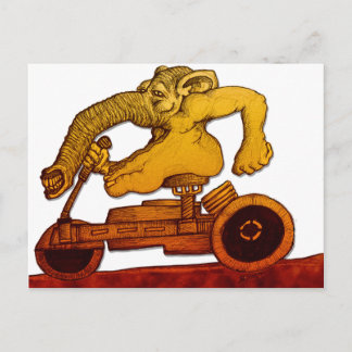 Carte Postale Contraption de montage